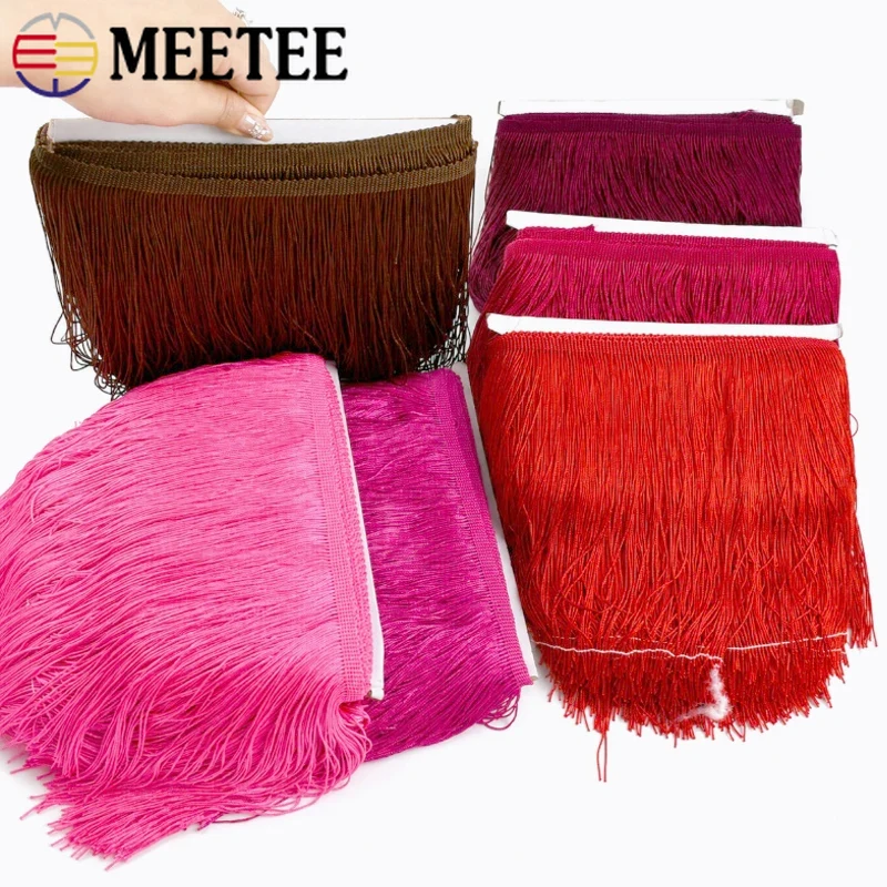 Fringe Ribbon Sewing - Sahne Kostümleri Performans Etekleri Püsküllü Dekorasyon