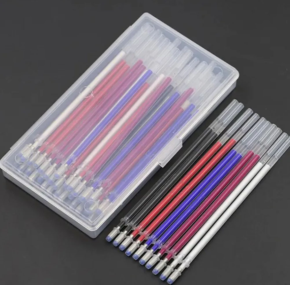 Craft Embellishment Storage - 40 adet ısıyla silinebilir kalem, yüksek