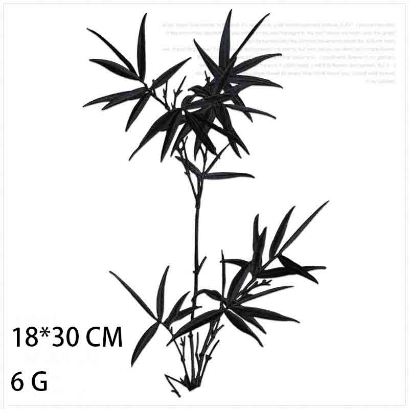 Applique Patch Flower - 1 adet çin bambu demir on