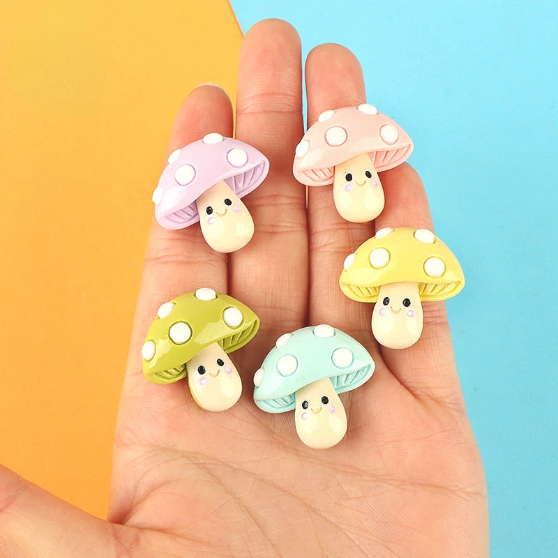 Christmas Craft Embellishment - 10 adet Karikatür Reçine Kawaii Mini