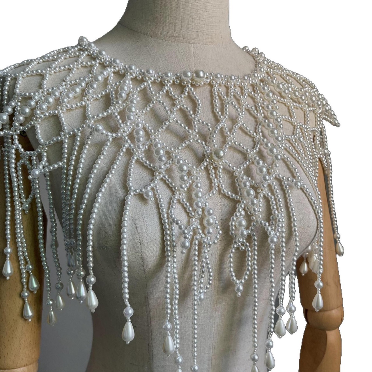 El Yapımı İnci Katmanlı Vücut  - Pearl Trim Chain incelemesi ve fiyatı