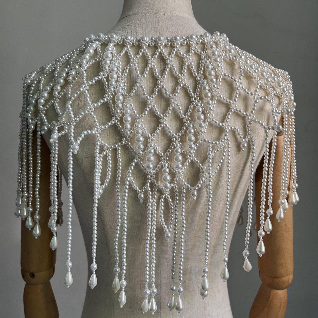 El Yapımı İnci Katmanlı Vücut  - Pearl Trim Chain incelemesi ve fiyatı