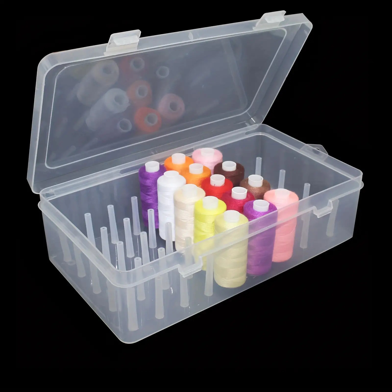42 Bölmeli Şeffaf Plastik Diki - Craft Embellishment Storage incelemesi ve fiyatı