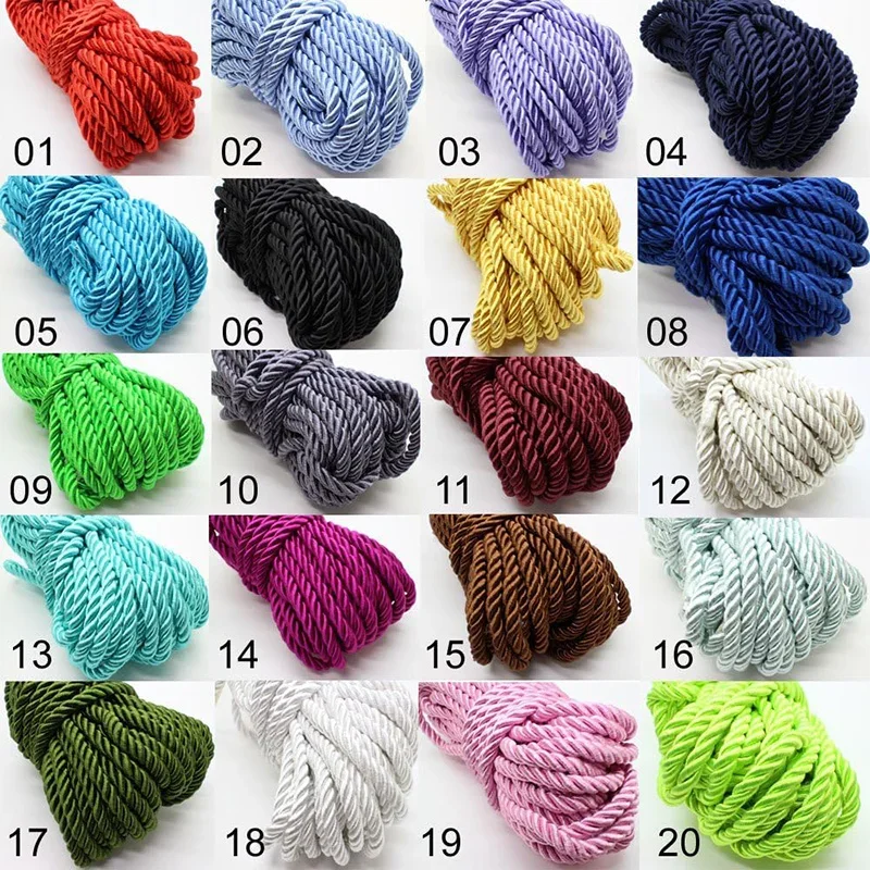 5/10 M Ipek Halat 3 Katlı Örgü - Cord Trim Twisted incelemesi ve fiyatı