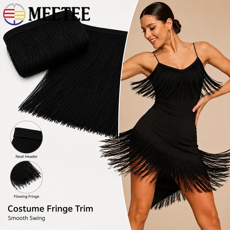 1/2/3M 50cm Püskül Saçak Süsü  - Fringe Ribbon Sewing incelemesi ve fiyatı