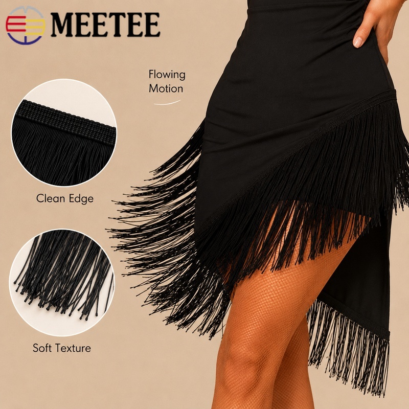 1/2/3M 50cm Püskül Saçak Süsü  - Fringe Ribbon Sewing incelemesi ve fiyatı