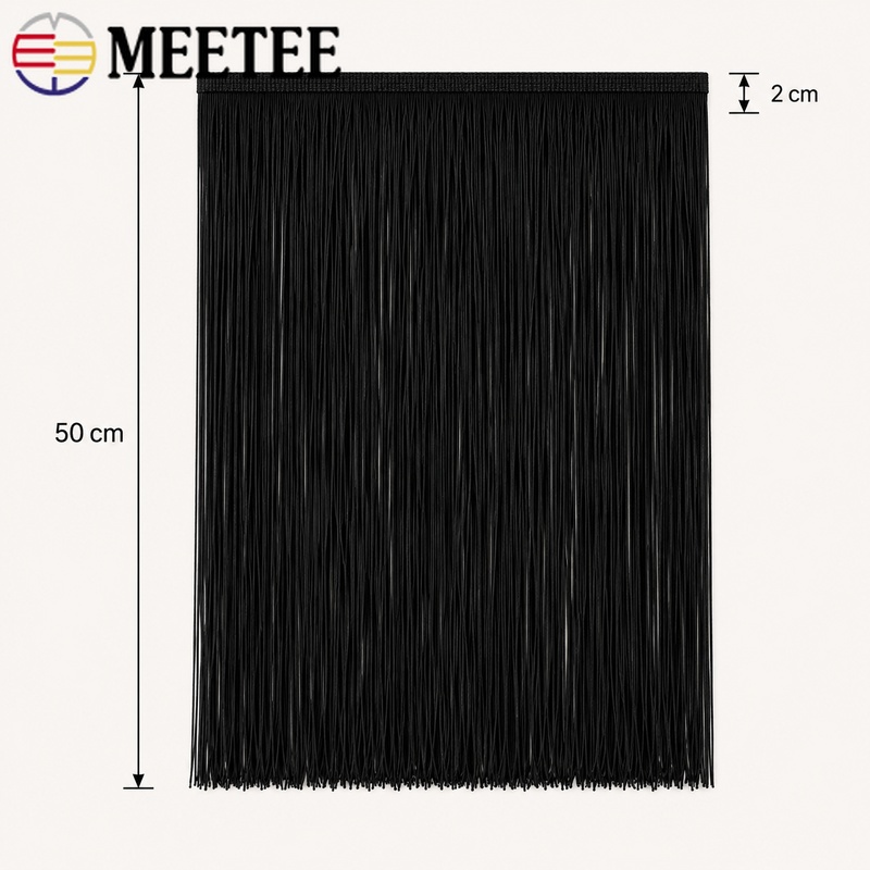 1/2/3M 50cm Püskül Saçak Süsü  - Fringe Ribbon Sewing incelemesi ve fiyatı