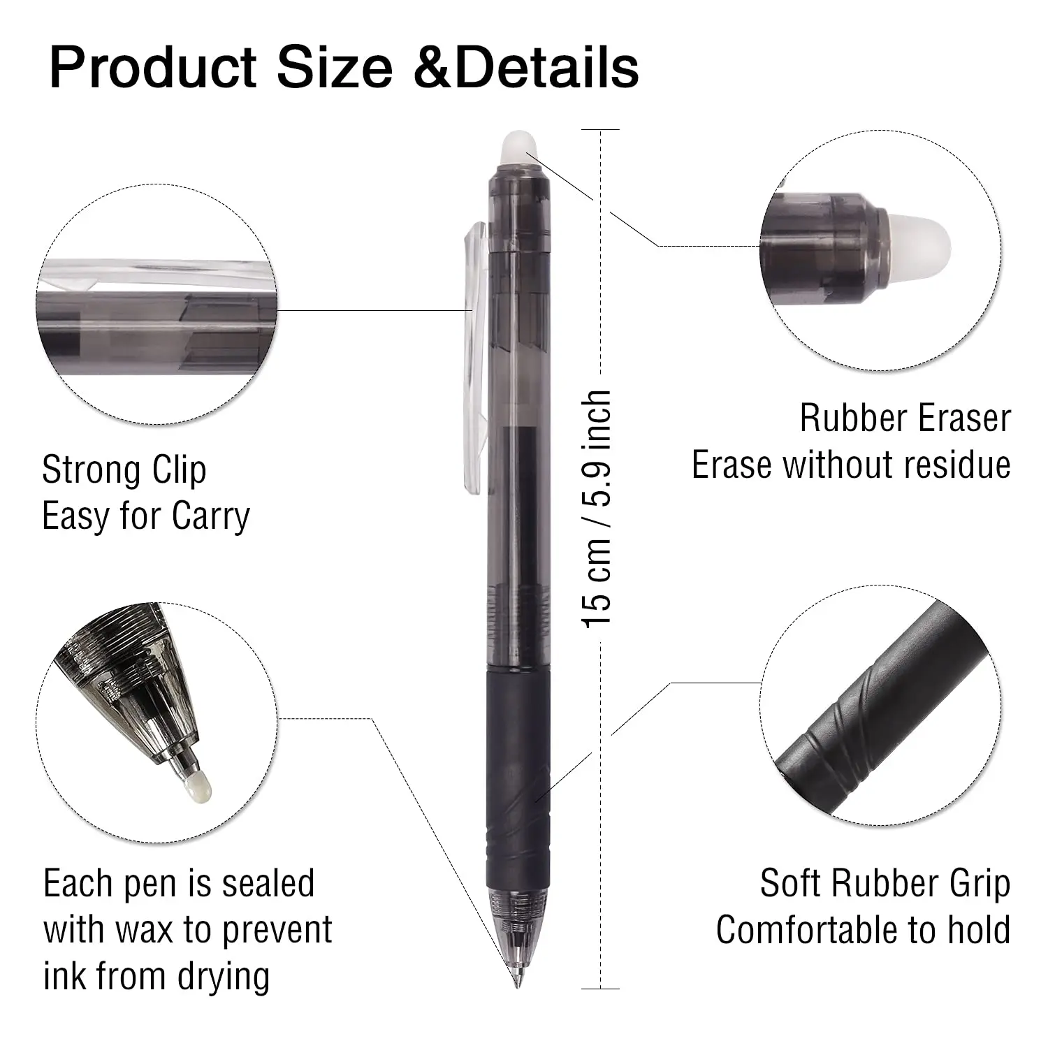 8 renk 0.7mm Sihirli Geri Çeki - Pilot Pen Frixion incelemesi ve fiyatı