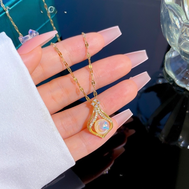 Zarif kadın K14 Altın Renk Inc - Pearl Trim Chain incelemesi ve fiyatı